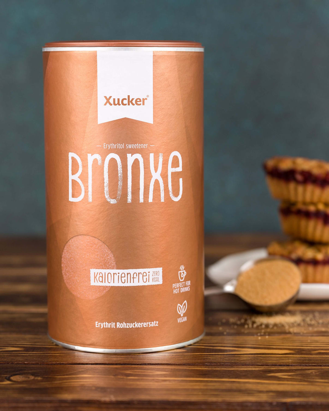 Xucker Bronxe tin (Erythritol) 1Kg- Zuckerzusatz- Tisch