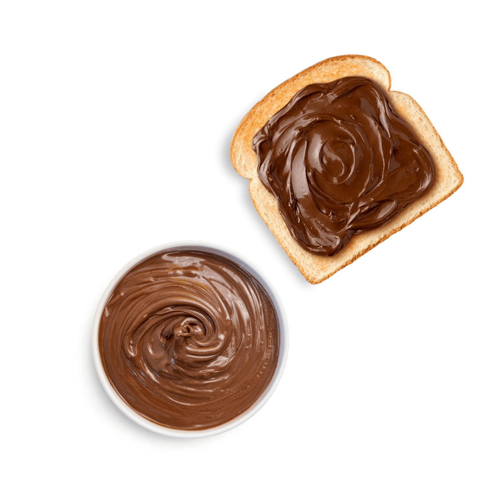 Diablo Haselnuss-Schokoladenaufstrich  Ohne Zuckerzusatz auf Brot