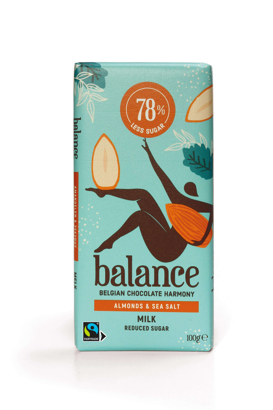 Almonds Milk Chocolate | Balance Milk Chocolate | SugarFreedom