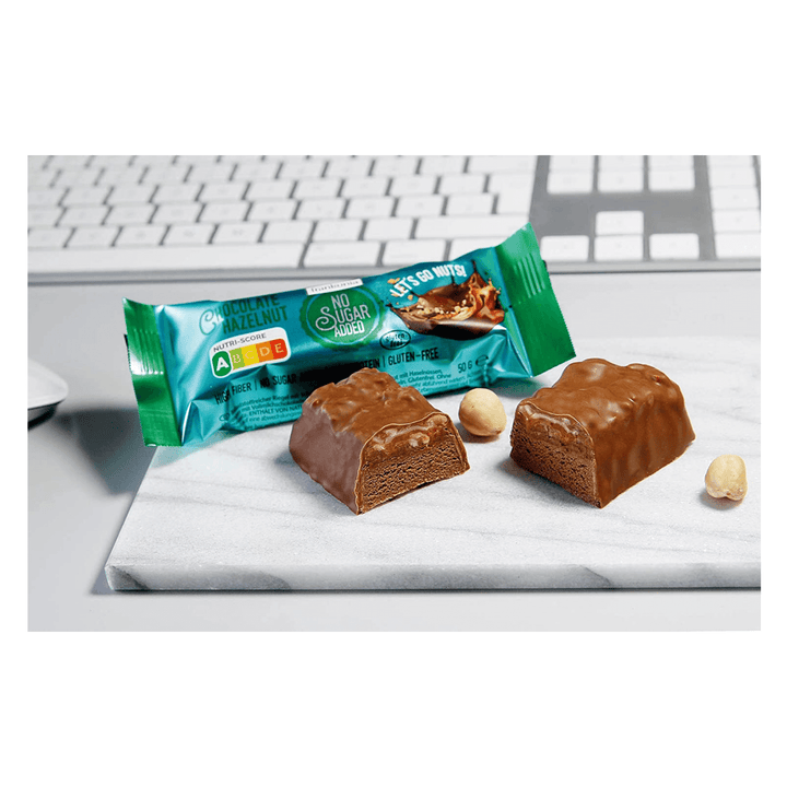 Frankonia Haselnuss schokoladen Riegel ohne Zuckerzusatz – Inhalt