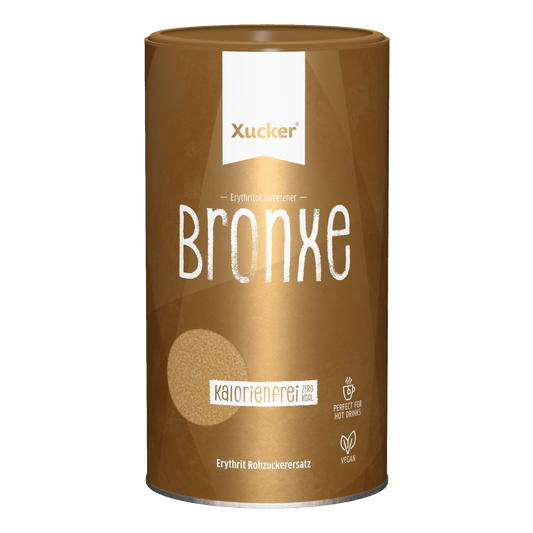 Xucker Bronxe tin (Erythritol) 1Kg- Zuckerzusatz- ohne Hintergrund