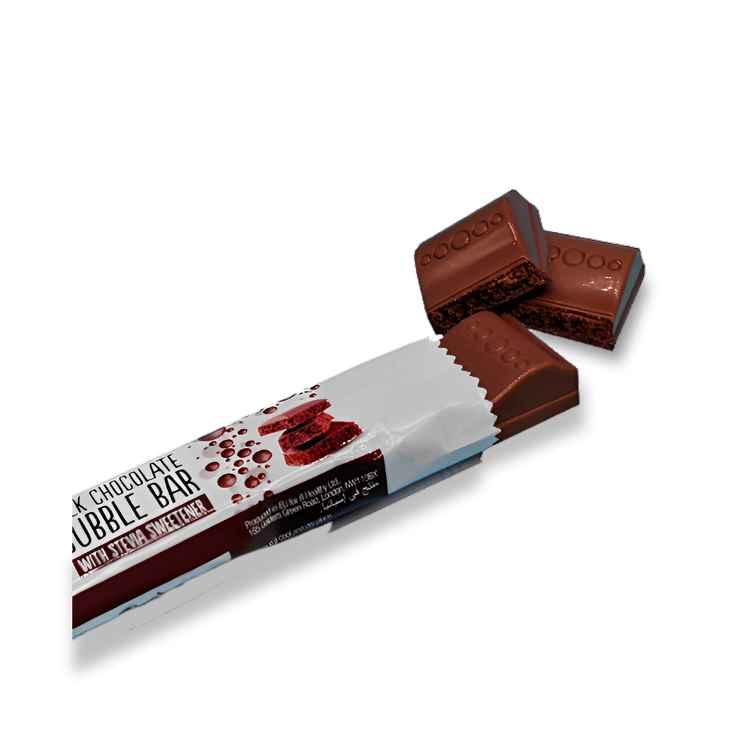 Diablo Milchschokoladenriegel ohne Zuckerzusatz- offen