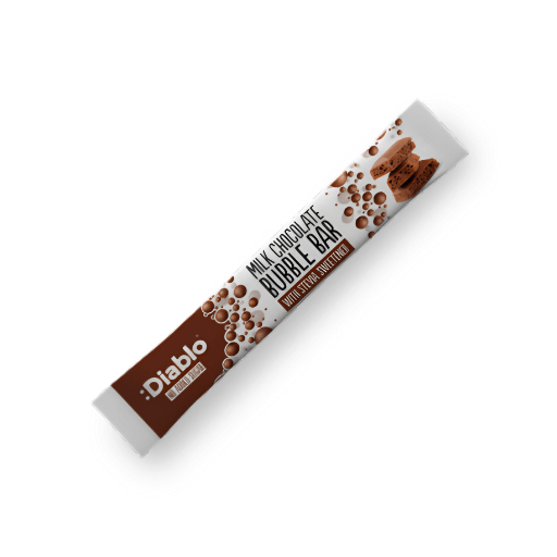 Diablo Milchschokoladenriegel ohne Zuckerzusatz